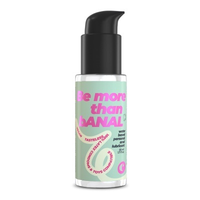 Frasco com tampa doseadora preta e rótulo verde claro com texto rosa
