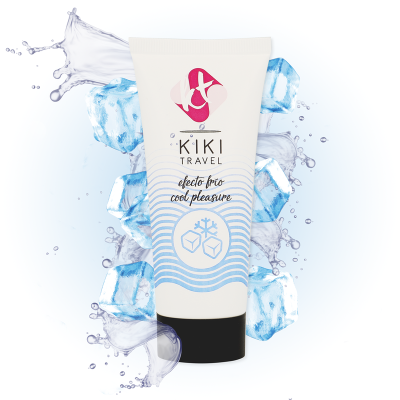 Frasco KIKI TRAVEL com efeito frio e cubos de gelo