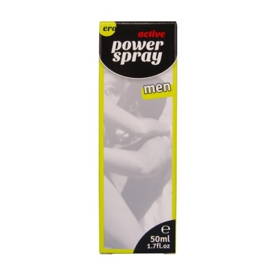 embalagem de power spray para homens com 50 ml