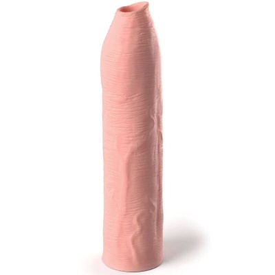 frasco rosa cilíndrico com textura e fundo branco