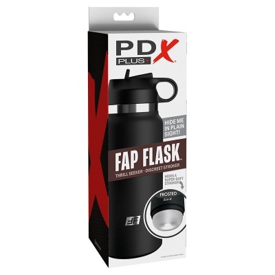 Embalagem de produto preto com texto branco e vermelho e imagem do produto