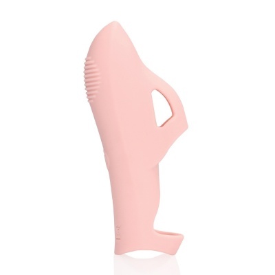 Produto rosa em silicone com texturas e recortes
