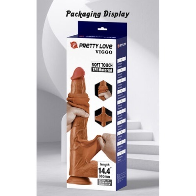 Embalagem de produto sexual Pretty Love Viggo em material TPE