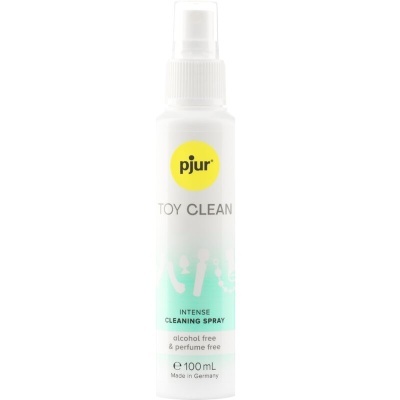 Frasco de spray de limpeza pjur Toy Clean 100 mL
