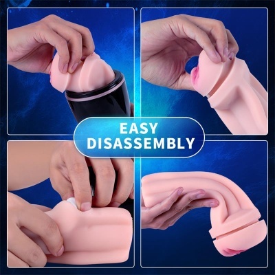Produto de silicone anatómico flexível cor de pele com desmontagem fácil