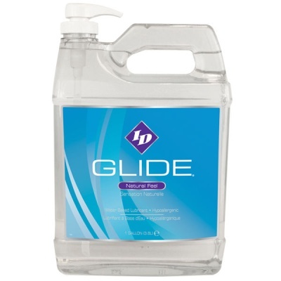 Frasco com lubrificante ID GLIDE Natural Feel