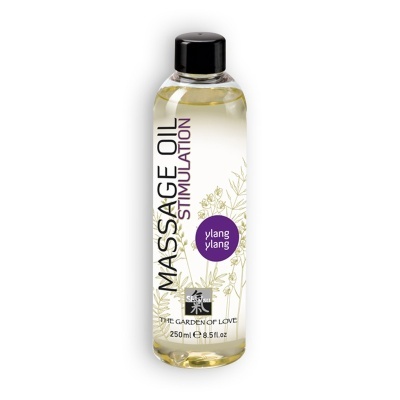 Frasco de óleo de massagem ylang ylang