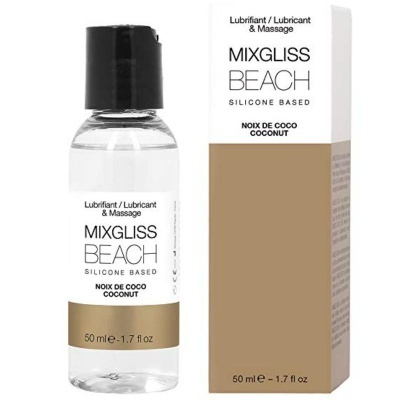 Frasco de lubrificante MIXGLISS BEACH com caixa