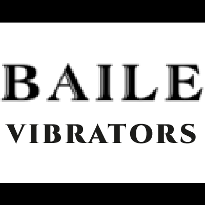 Texto BAILE VIBRATORS em fundo branco