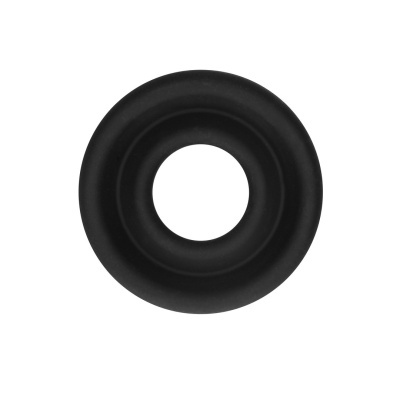 anel de vedação preto circular com orifício central