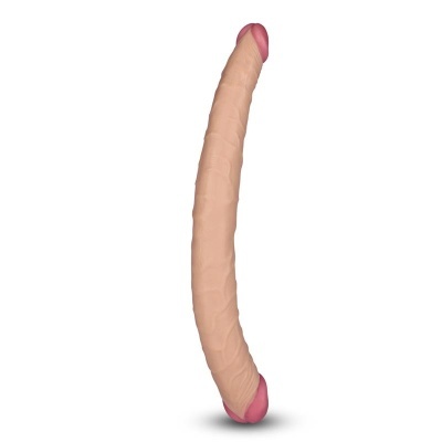 Produto alongado silicone tom de pele extremidades rosa texture veias fundo branco