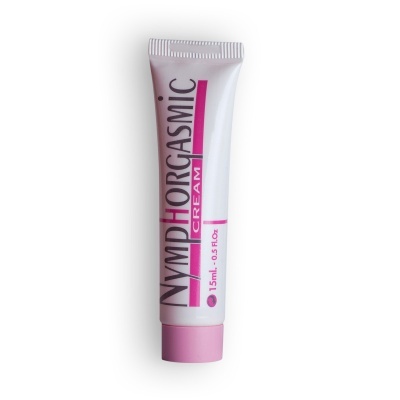 Frasco branco e rosa de creme NYMPHORGASMIC CREAM 15ml
