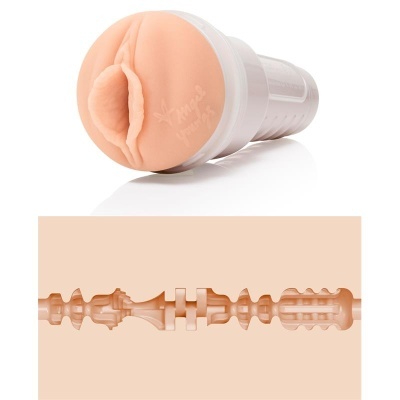 Dispositivo masculino de silicone com textura interna detalhada