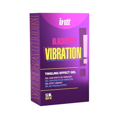 Embalagem de gel efeito vibração Blackberry Vibration roxo e amarelo
