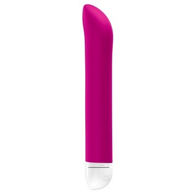 vibrador rosa com base branca