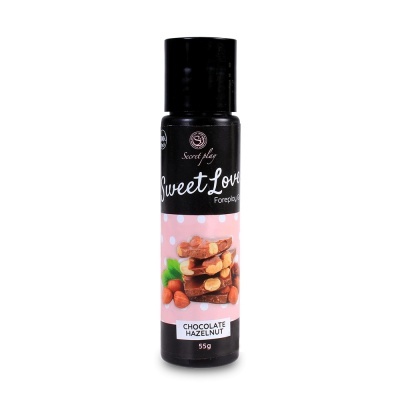 Frasco de gel Sweet Love sabor chocolate avelã