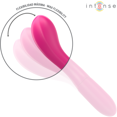 Objeto flexível rosa em duas tonalidades com texto sobre flexibilidade