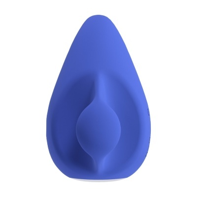 Acessório azul ergonómico com textura suave