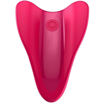 Aparelho rosa com símbolo de botão de energia