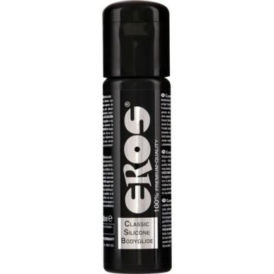 Frasco preto EROS Classic Silicone Bodyglide 100 ml