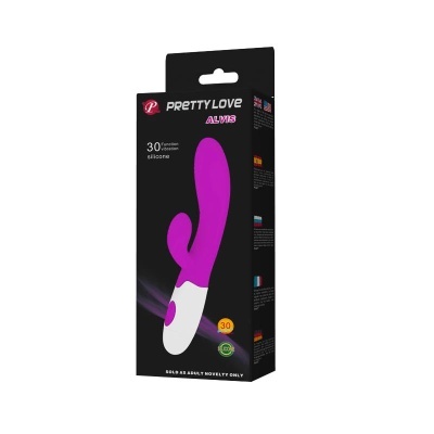 Embalagem de vibrador silicone Pretty Love Alvis