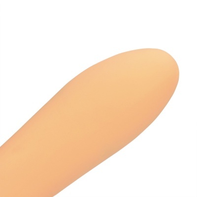 Paleta plástica ovalada bege claro