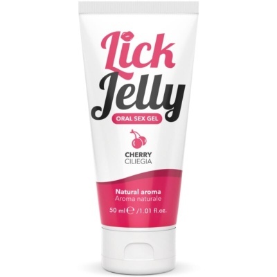 Bisnaga branca com gel oral sabor cereja