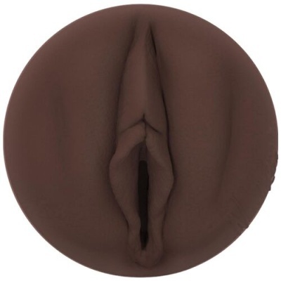 Brinquedo sexual masculino realista castanho em forma de vagina
