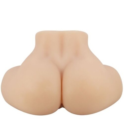 Imitação de parte inferior do corpo humano em tom bege
