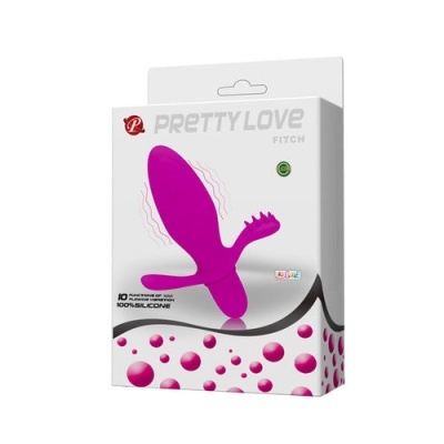 Embalagem produto sexual silicone rosa Pretty Love Fitch