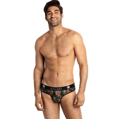 Cuecas masculinas com padrão floral e cintura elástica ANAIS