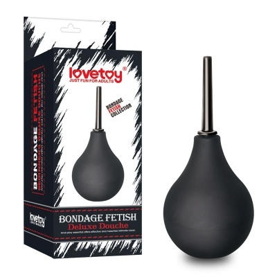 Douche Deluxe preto Lovetoy Bondage Fetish com embalagem
