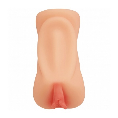 Produto em silicone cor de pele, formato anatómico