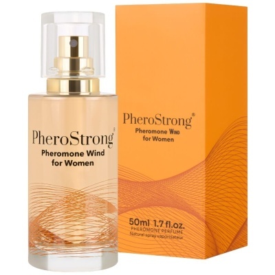 Frasco e caixa de perfume PheroStrong laranja