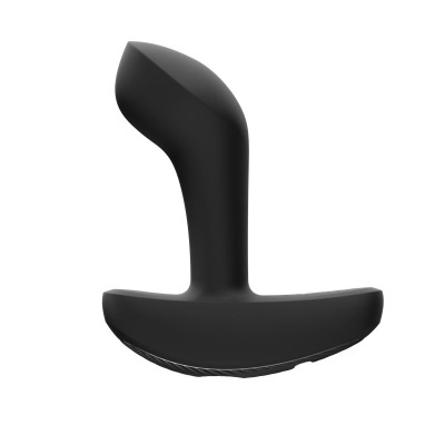 Produto preto de silicone curvo com base larga