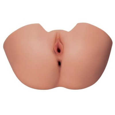 Simulacro de parte inferior do corpo feminino em silicone cor pele
