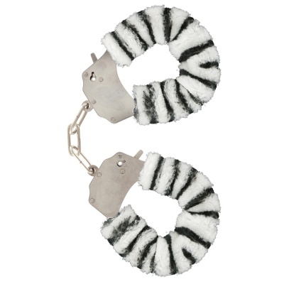Algemas metálicas com revestimento branco e preto