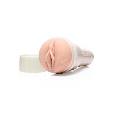 Masturbador masculino realista em silicone com tampa branca