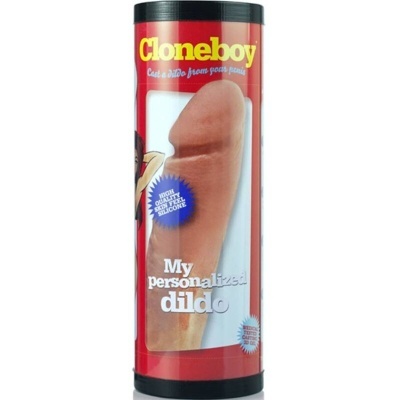 Embalagem de dildo personalizado Cloneboy vermelho e preto