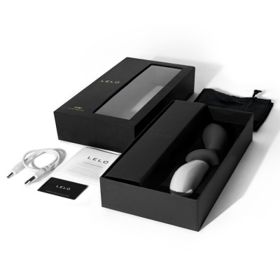 Produto LELO LOKI em caixa preta com acessórios
