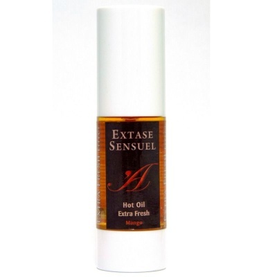 Frasco de óleo Extase Sensuel Hot Oil Extra Fresh manga