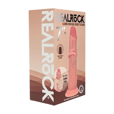 Embalagem de produto em silicone dual density cor de pele com texto explicativo
