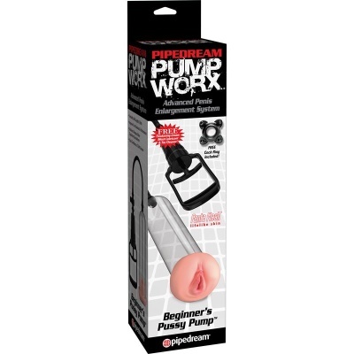 Embalagem do produto Pipedream Pump Worx Beginners Pussy Pump