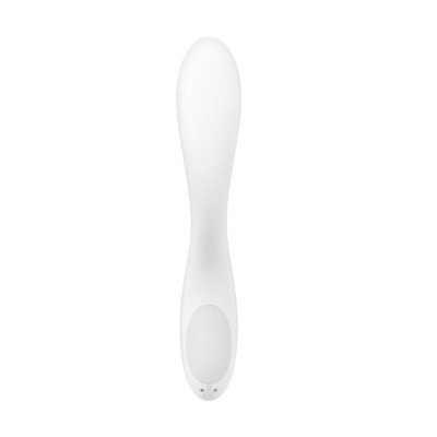 Colher branca ergonómica com base ampla