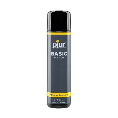 Frasco de lubrificante pessoal pjur BASIC silicone 100 mL