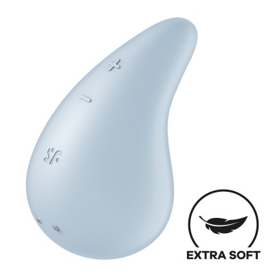 Dispositivo electrónico azul claro extra soft em fundo branco