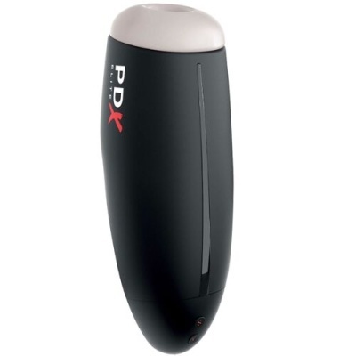 Recipiente preto com tampa branca e texto PDX URBAN
