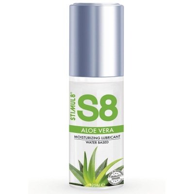 Frasco do lubrificante S8 aloe vera
