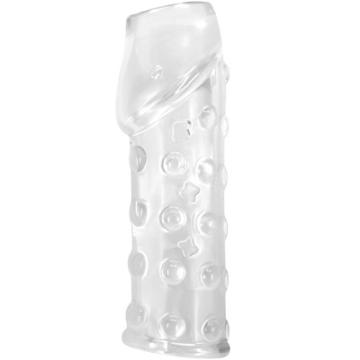 Capa transparente texturizada para peniana