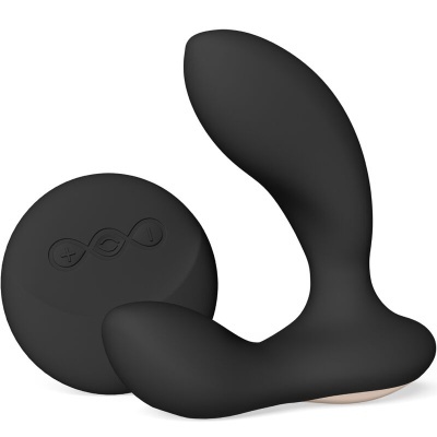 Produto preto de silicone anatómico com comandos tácteis